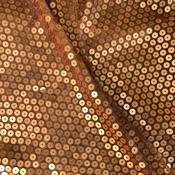 Trina Turk gold sequin halter - Picture 3 of 3